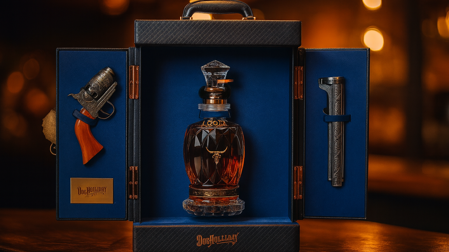 Doc Holliday 10 Year Bourbon | Special Edition Collector’s Case 700ml