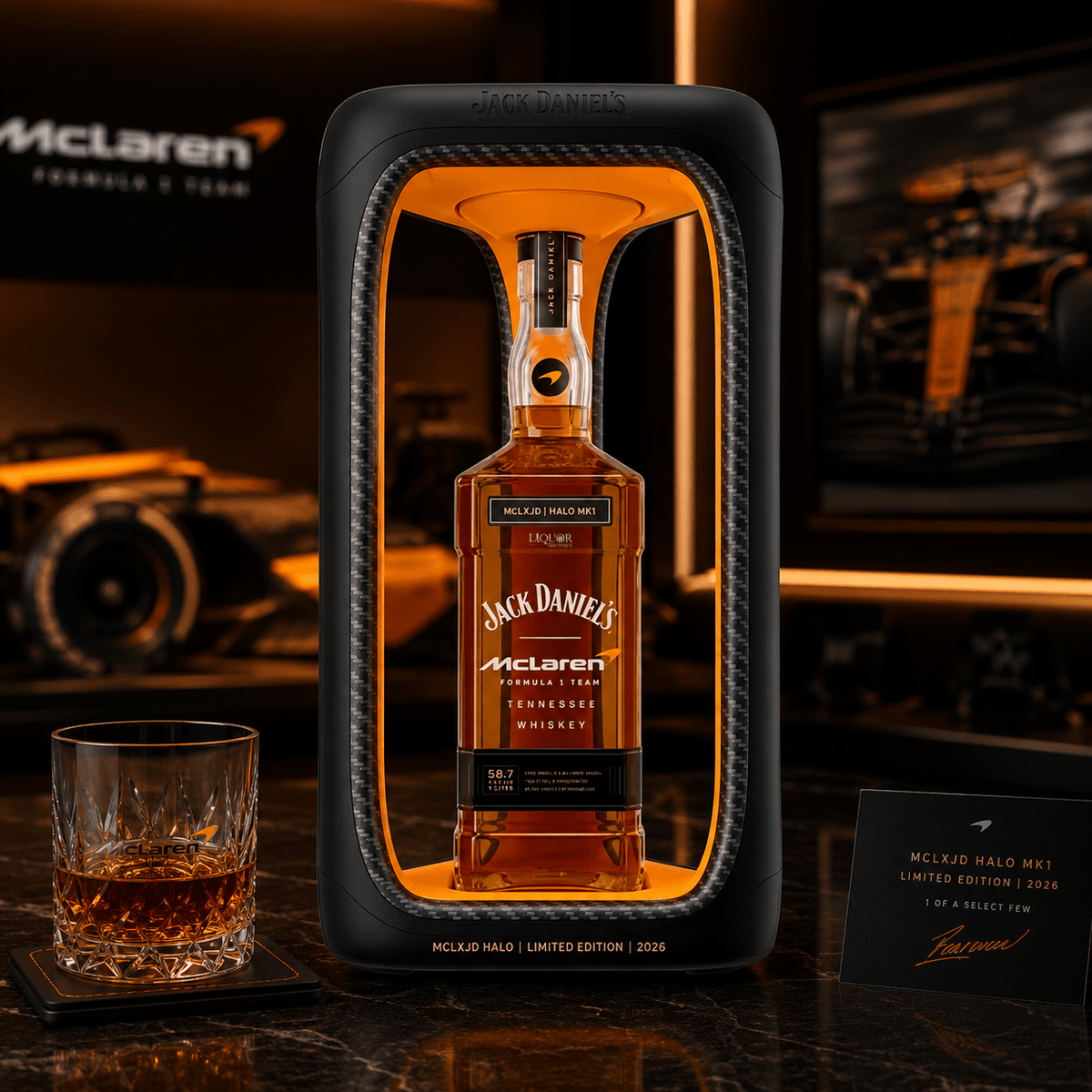 Jack Daniel's x McLaren Racing HALO MK1 Limited Edition Tennessee