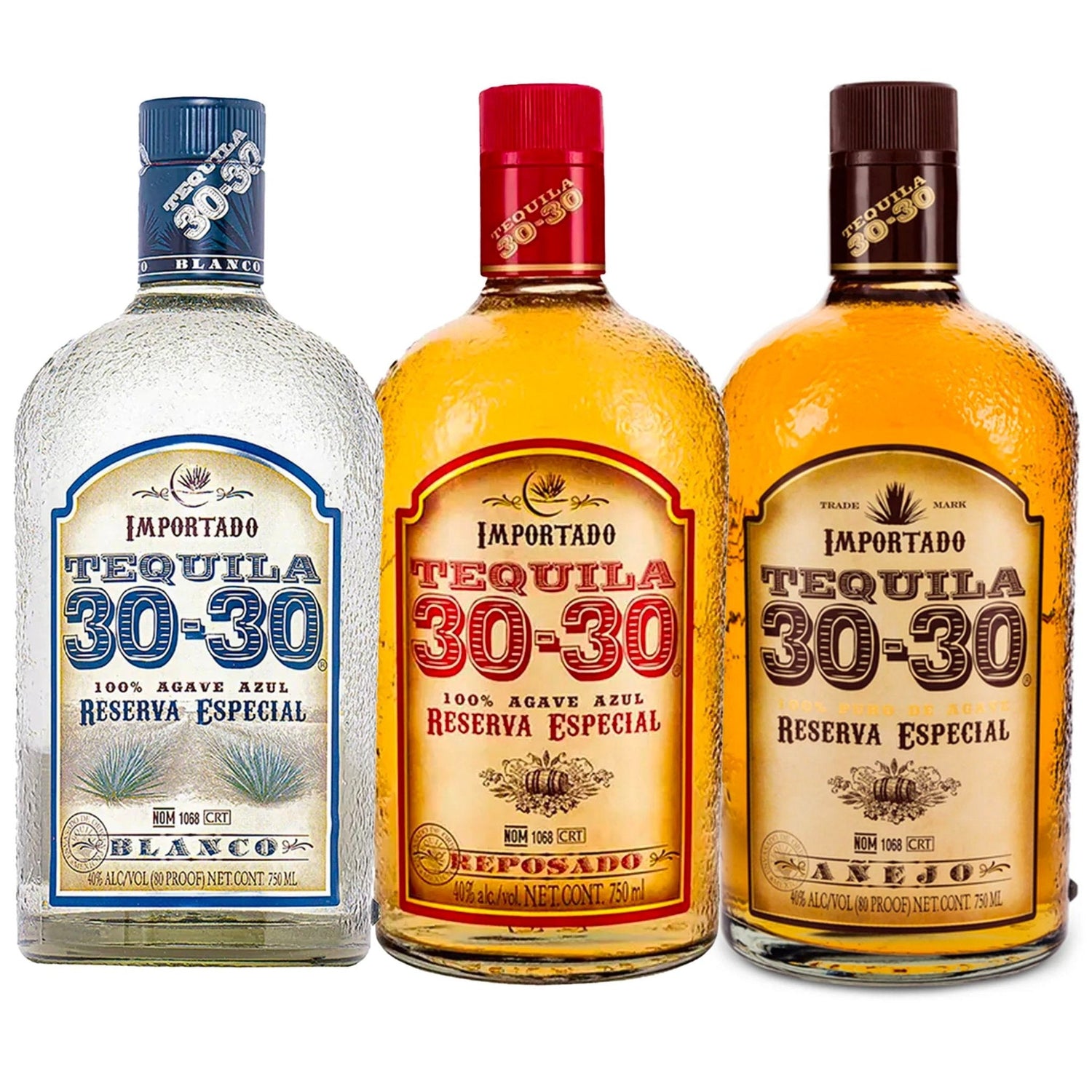30‑30 Reserva Especial Blanco, Reposado, & Añejo Bundle - Liquor Boutique