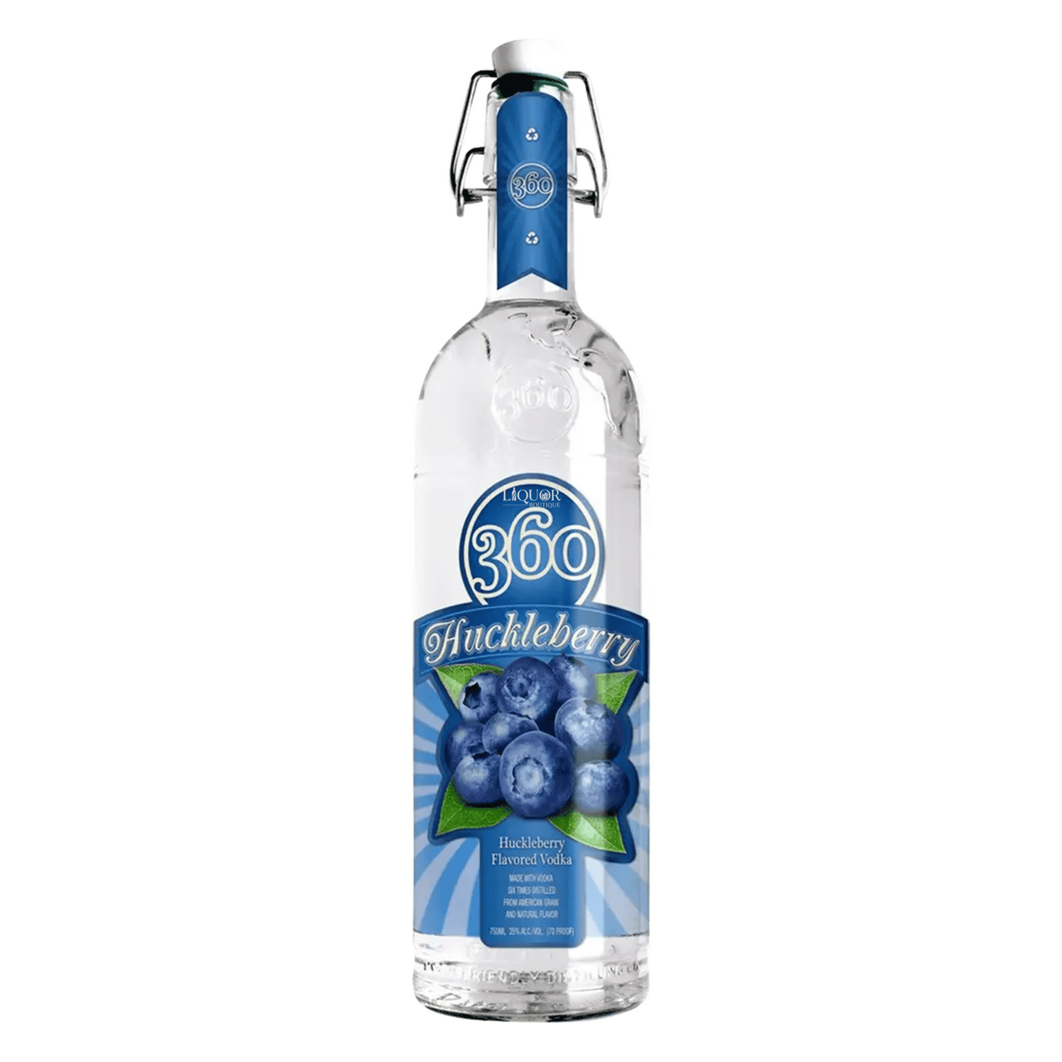 360 Blue Raspberry Vodka - Liquor Boutique