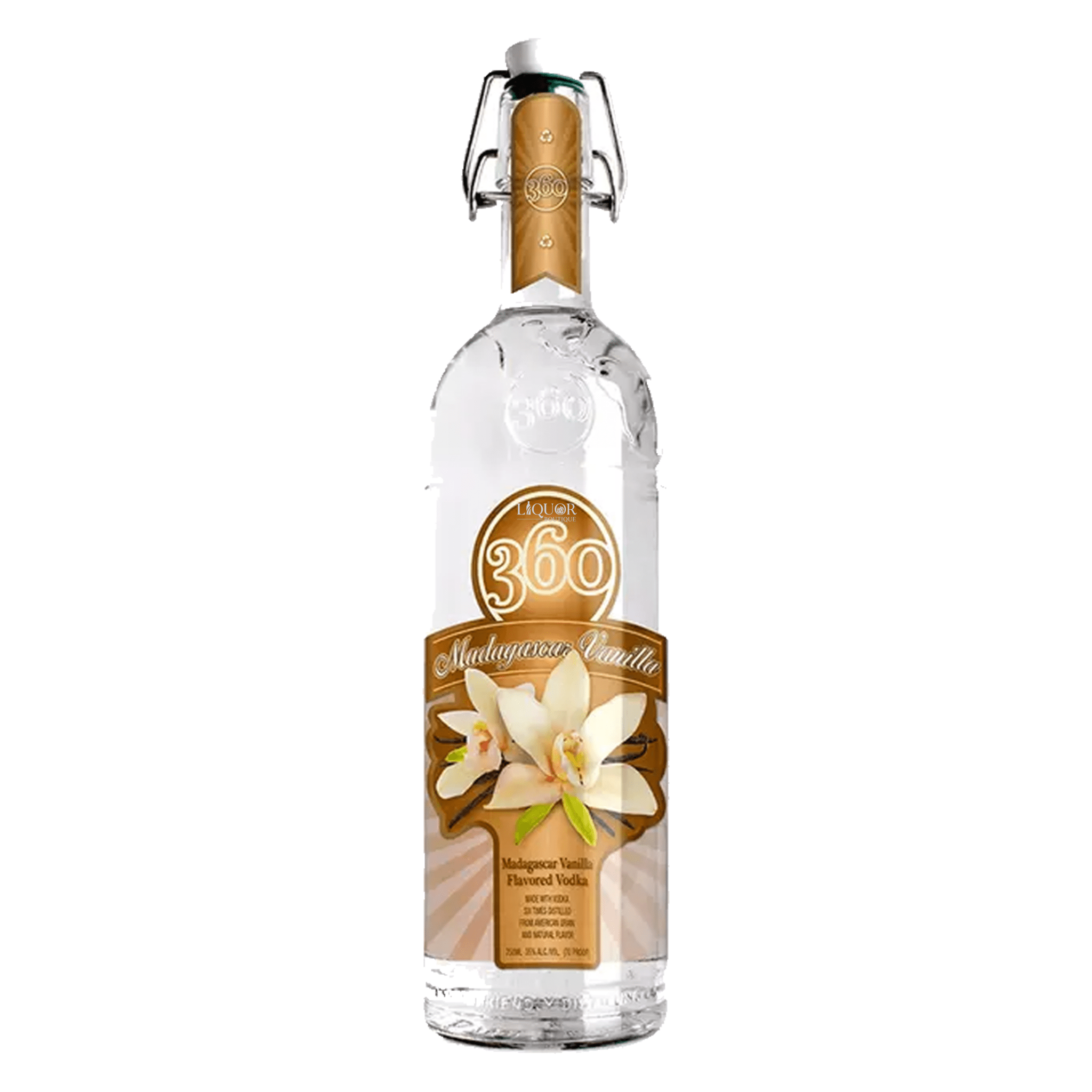 360 Vodka 360 Madagascar Vanilla Vodka - Liquor Boutique