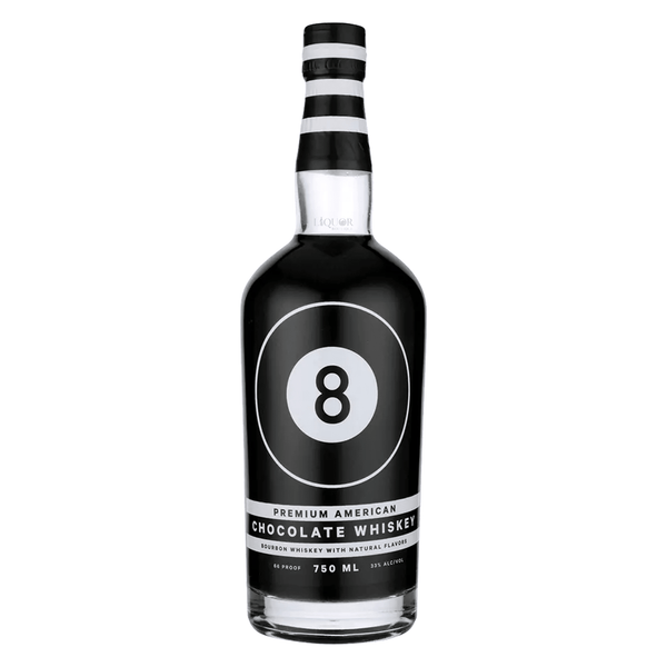 8 Ball Chocolate Whiskey 750ml - Liquor Boutique