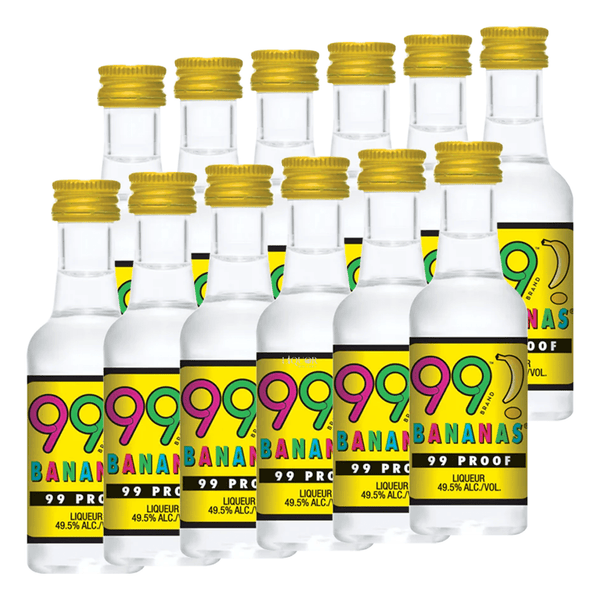 99 Banana Schnapps 12 Pack 50ml - Liquor Boutique