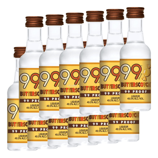 99 Butterscotch 12 Pack 50ml - Liquor Boutique