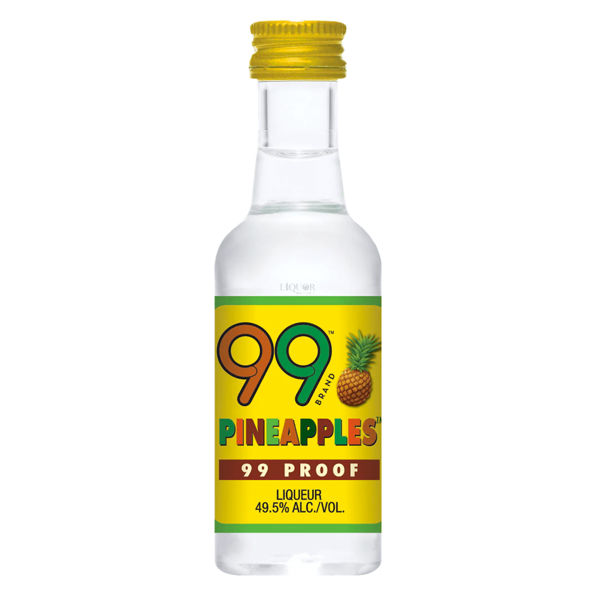 99 Pineapple 50ML 12 Pack - Liquor Boutique