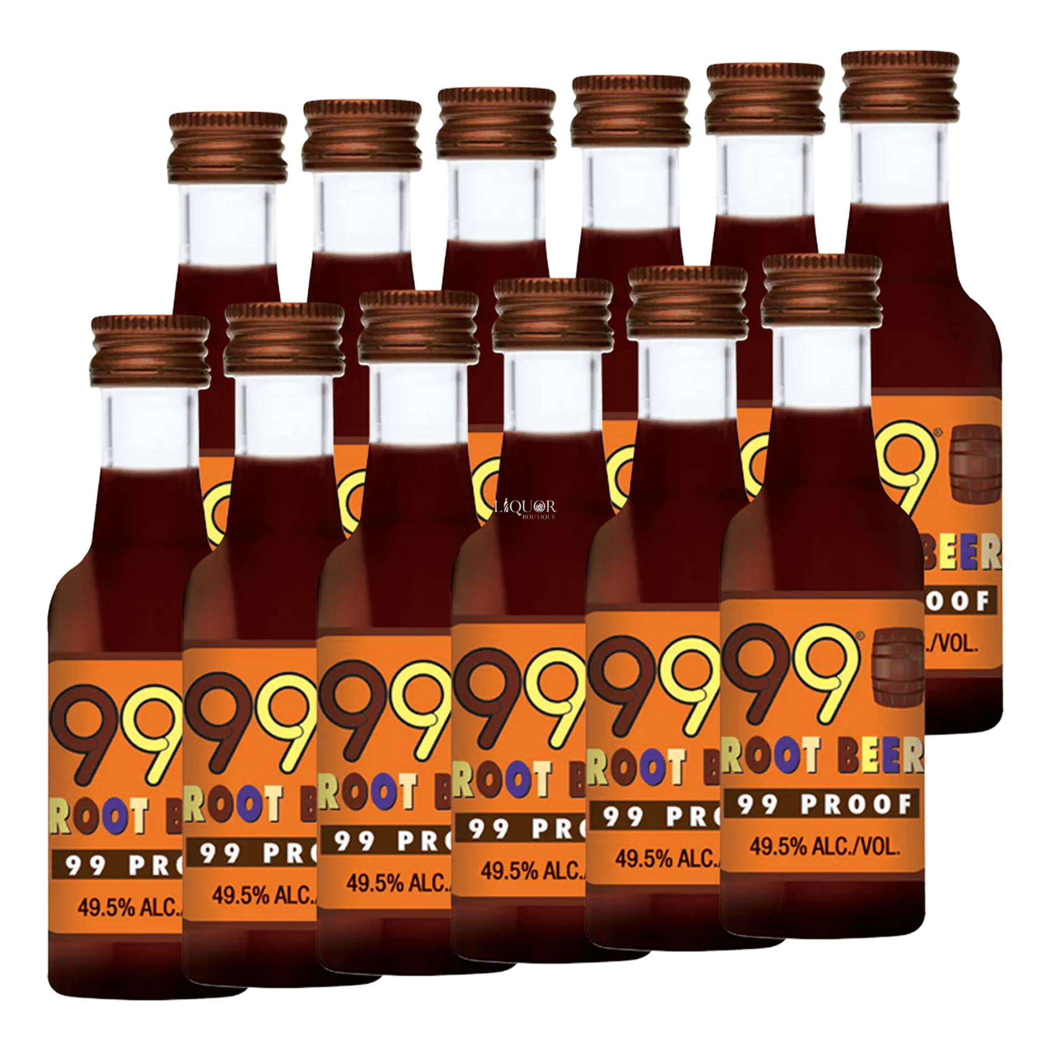 99 Root Beer 50ML 12 Pack - Liquor Boutique