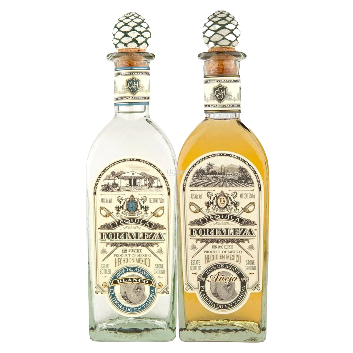 Fortaleza Blanco & Anejo Tequila Bundle 750ml
