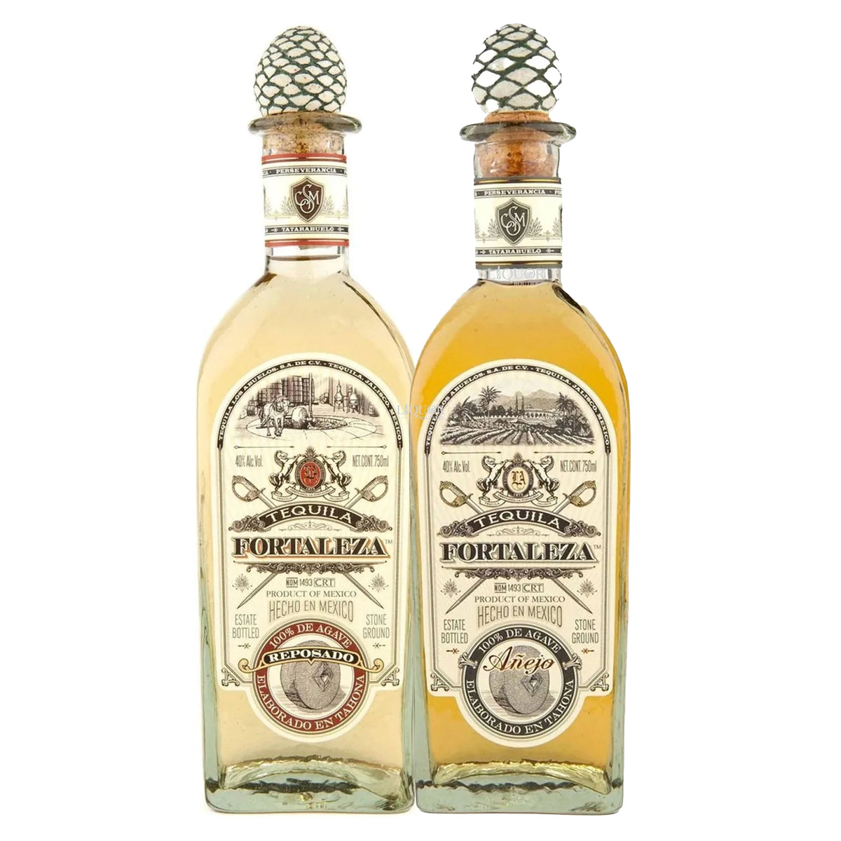 Fortaleza Reposado & Anejo Tequila Bundle 750ml
