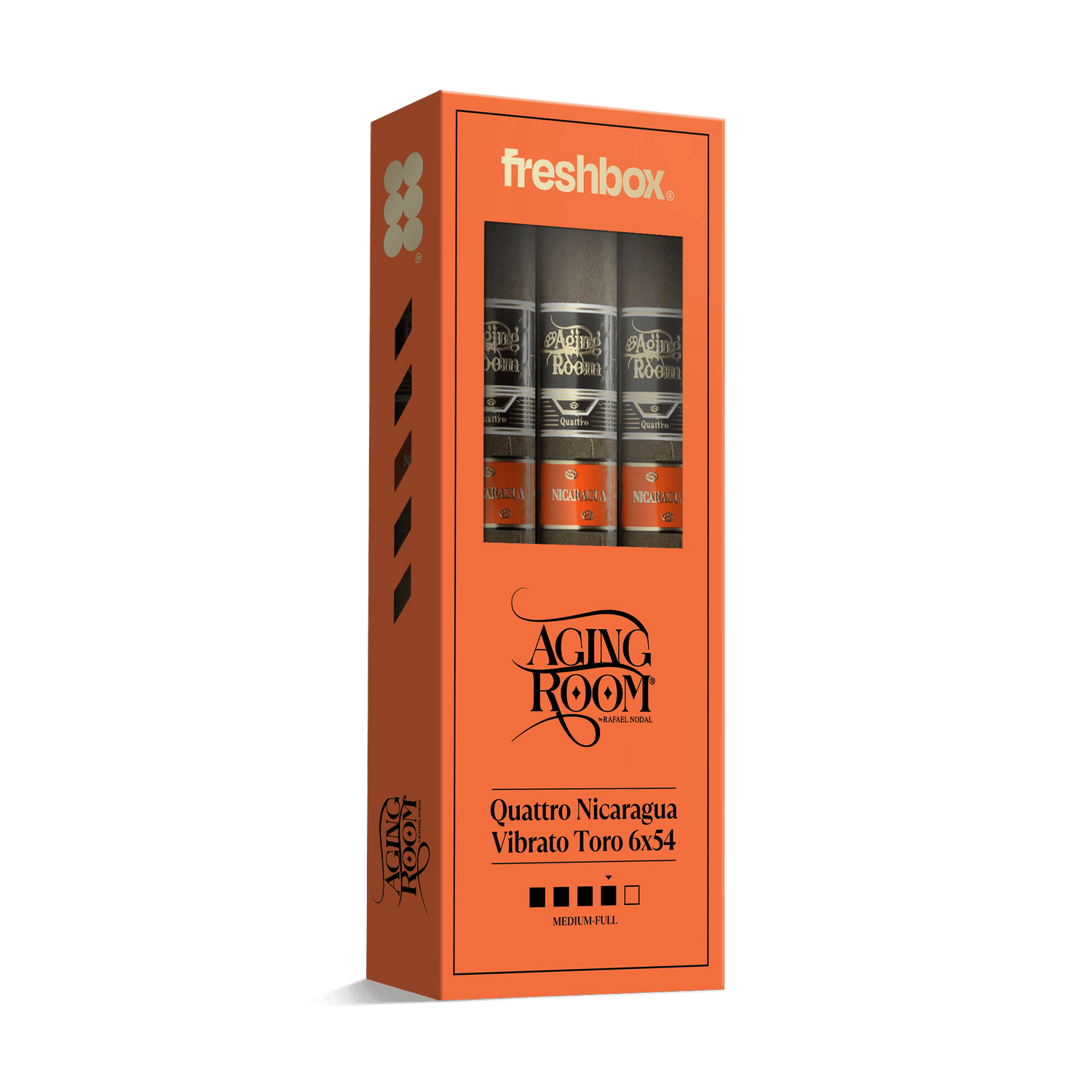 Aging Room Quattro Nicaragua Vibrato Toro 6x54 FreshBox | Cigar 3-Pack - Liquor Boutique