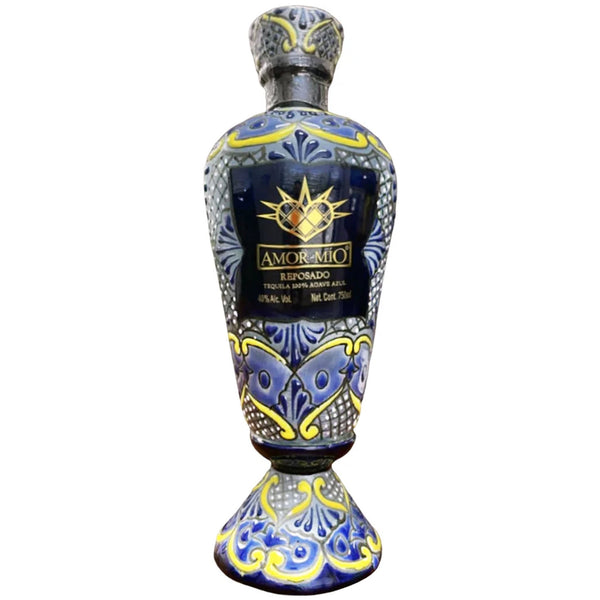 Amor Mio Reposado Ceramic Tequila 750ml - Liquor Boutique