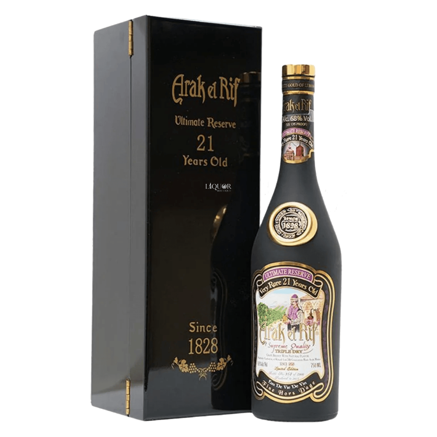 Arak El Rif Black 21 Year 750ml - Liquor Boutique