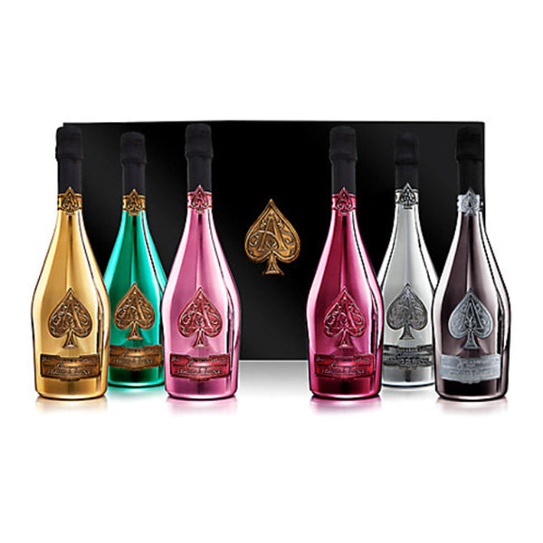 Armand De Brignac Ace of Spades Full Wooden Box Collection Bundle 750ml - Liquor Boutique