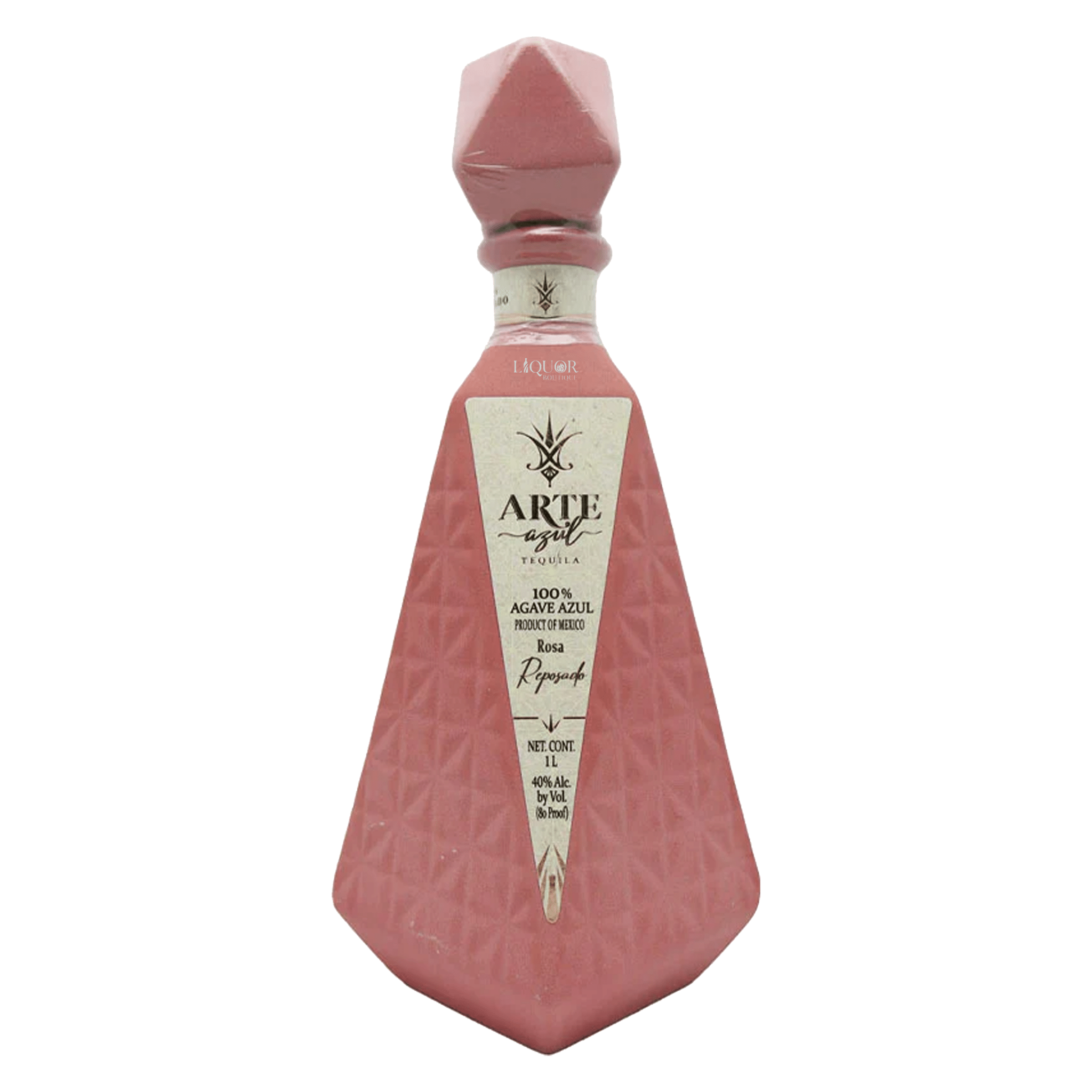Arte Azul Rosa Reposado Ceramica 1L - Liquor Boutique