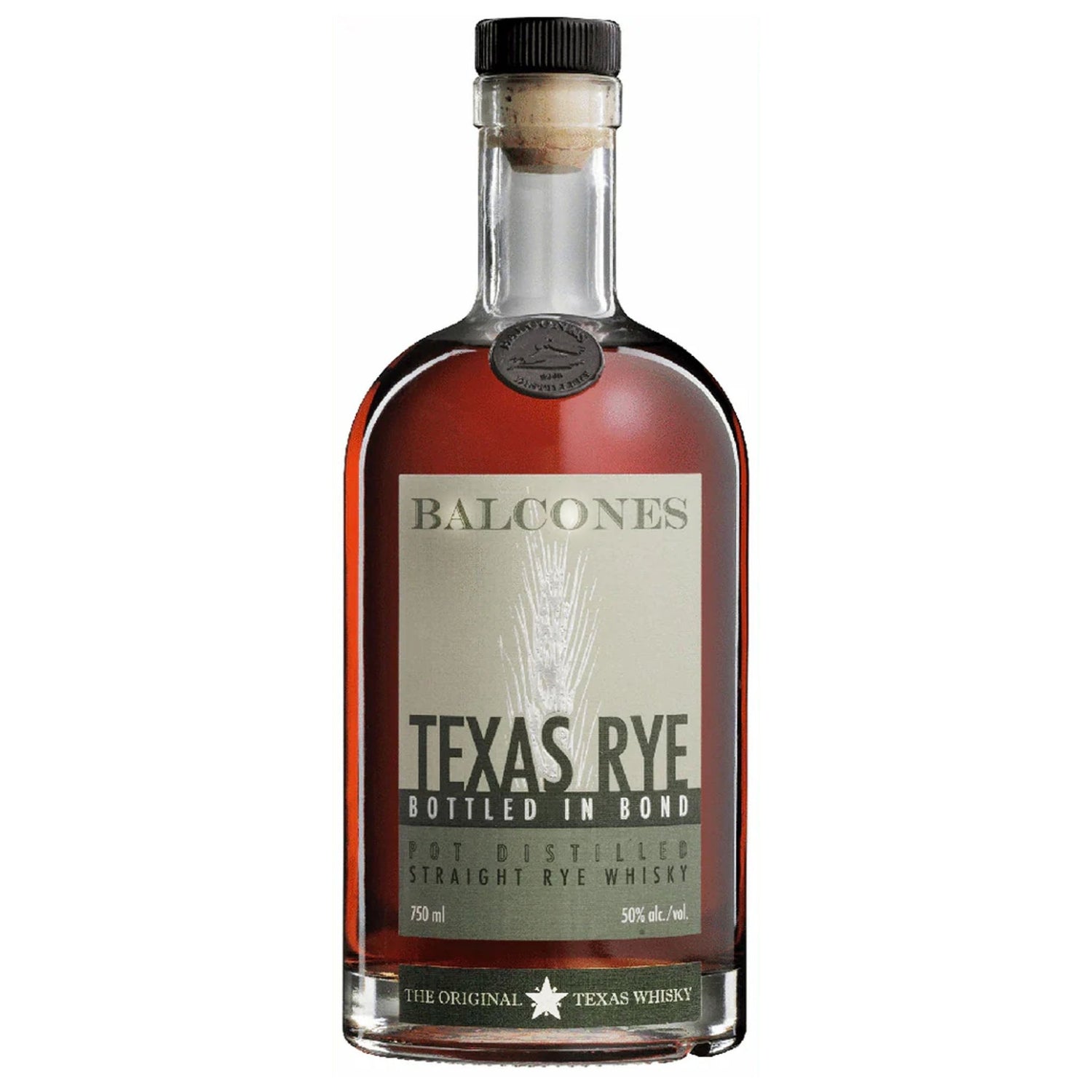 Balcones Texas Rye Bottled-in-Bond 100 Proof 750ml - Liquor Boutique
