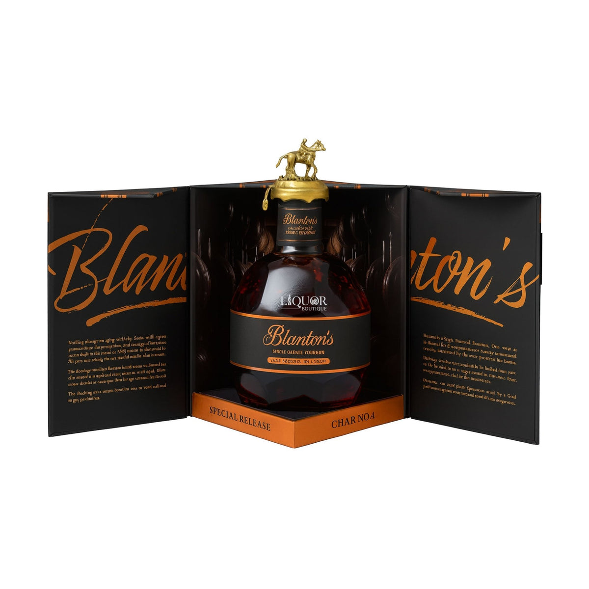 Blanton's Char No.4 2022 134.4 Proof Limited Edition Bourbon - Liquor Boutique