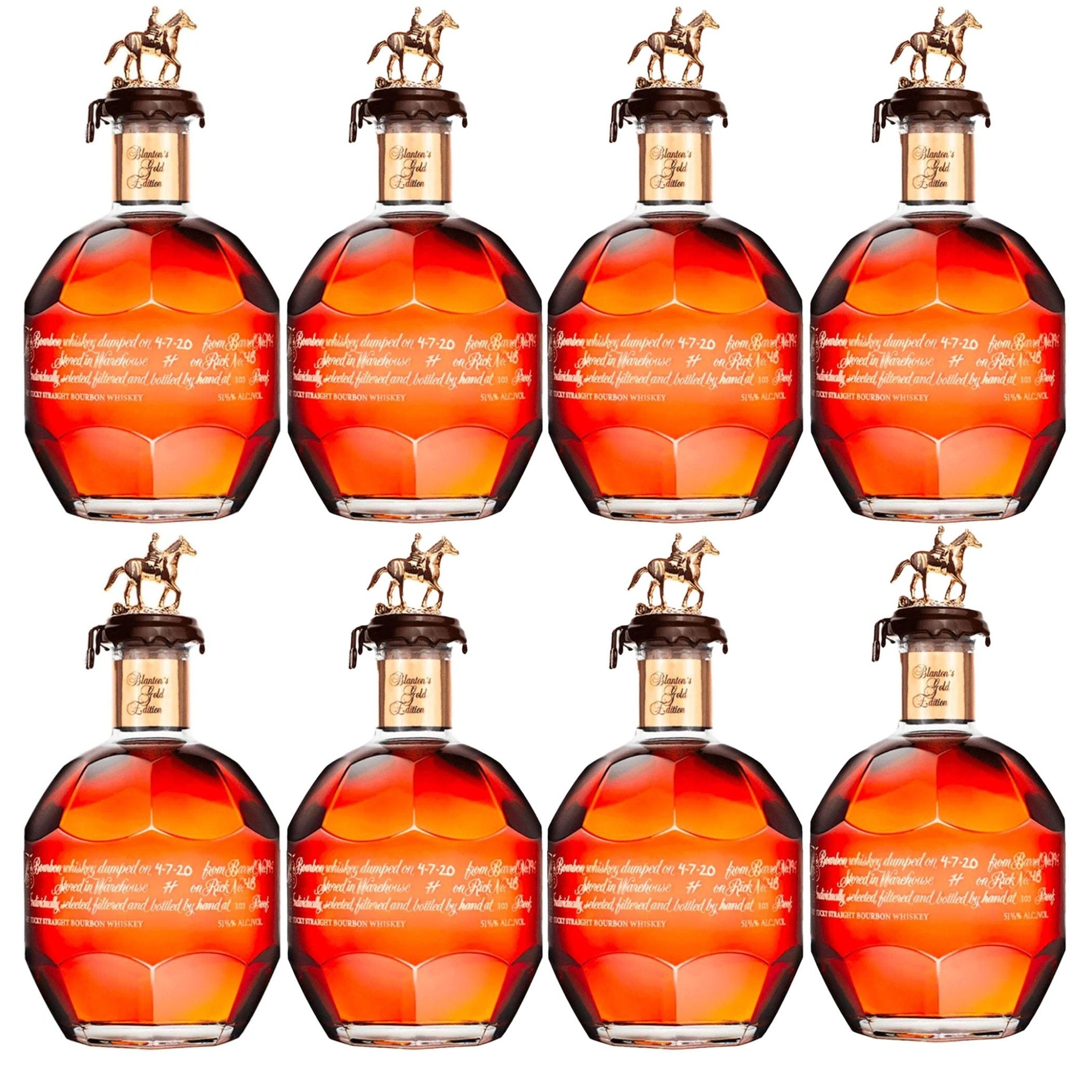 Blanton's Gold Label Full Set Horse Collection 8 - Pack - Liquor Boutique