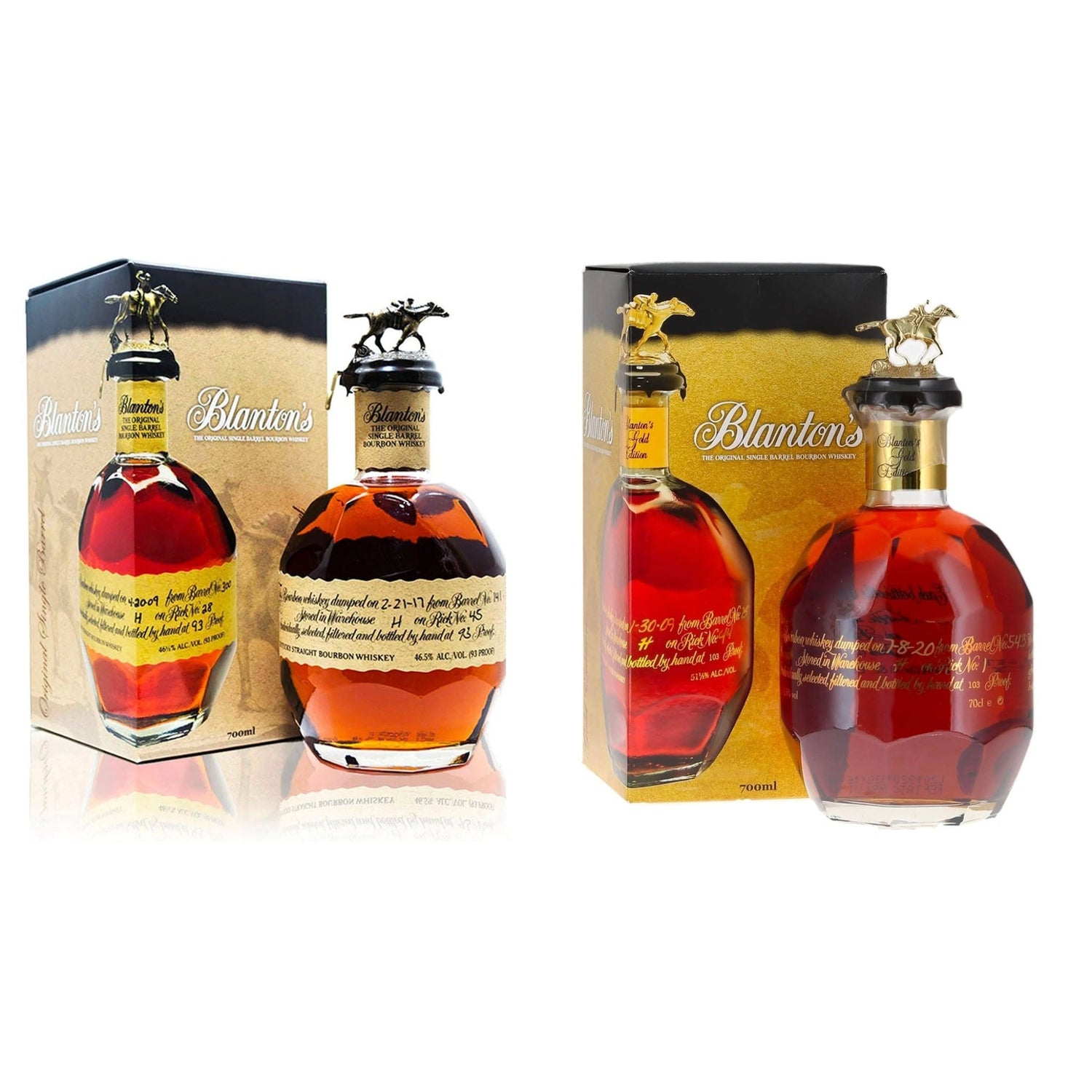Blanton's Single Barrel & Blanton's Gold Label Bundle - Liquor Boutique