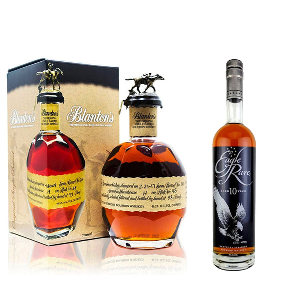 Blanton's Single Barrel & Eagle Rare Bourbon Whiskey Bundle - Liquor Boutique