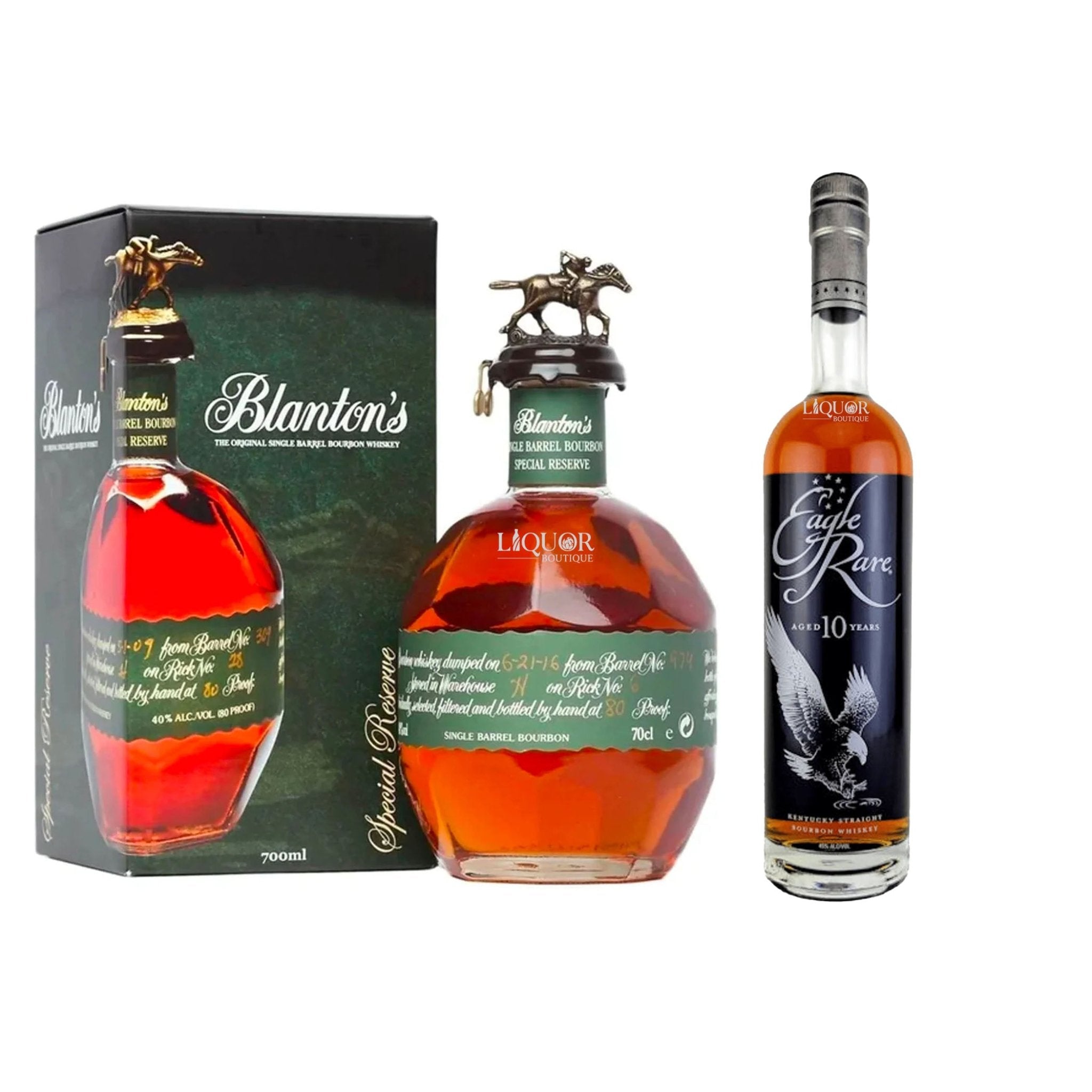 Blanton's Special Reserve & Eagle Rare Bourbon Bundle - Liquor Boutique