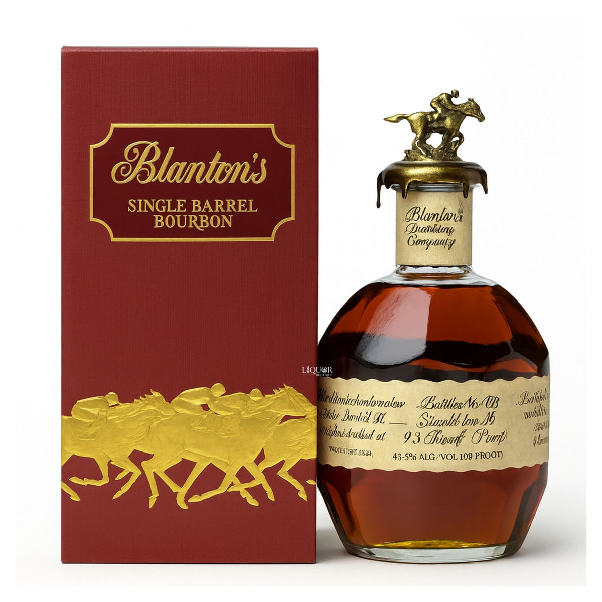 Blanton's Special Reserve Red Label Bourbon Whiskey - Liquor Boutique