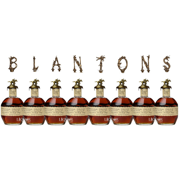 Blanton’s Special Reserve Red Label Full Set Horse Collection 8 Pack - Liquor Boutique
