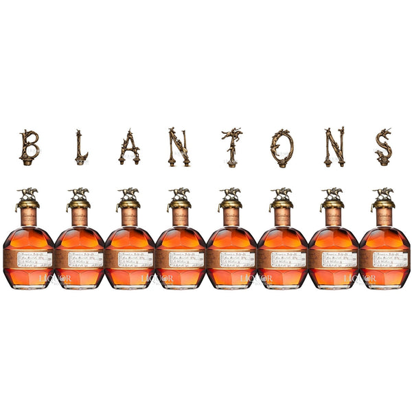 Blanton’s Straight From The Barrel Full Set Horse Collection 8 Pack - Liquor Boutique