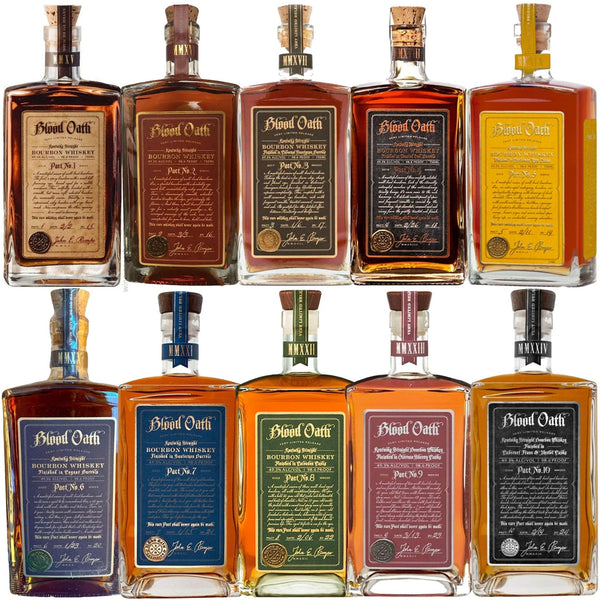 Blood Oath Pact No.1-10 Bourbon Whiskey Bundle - Liquor Boutique