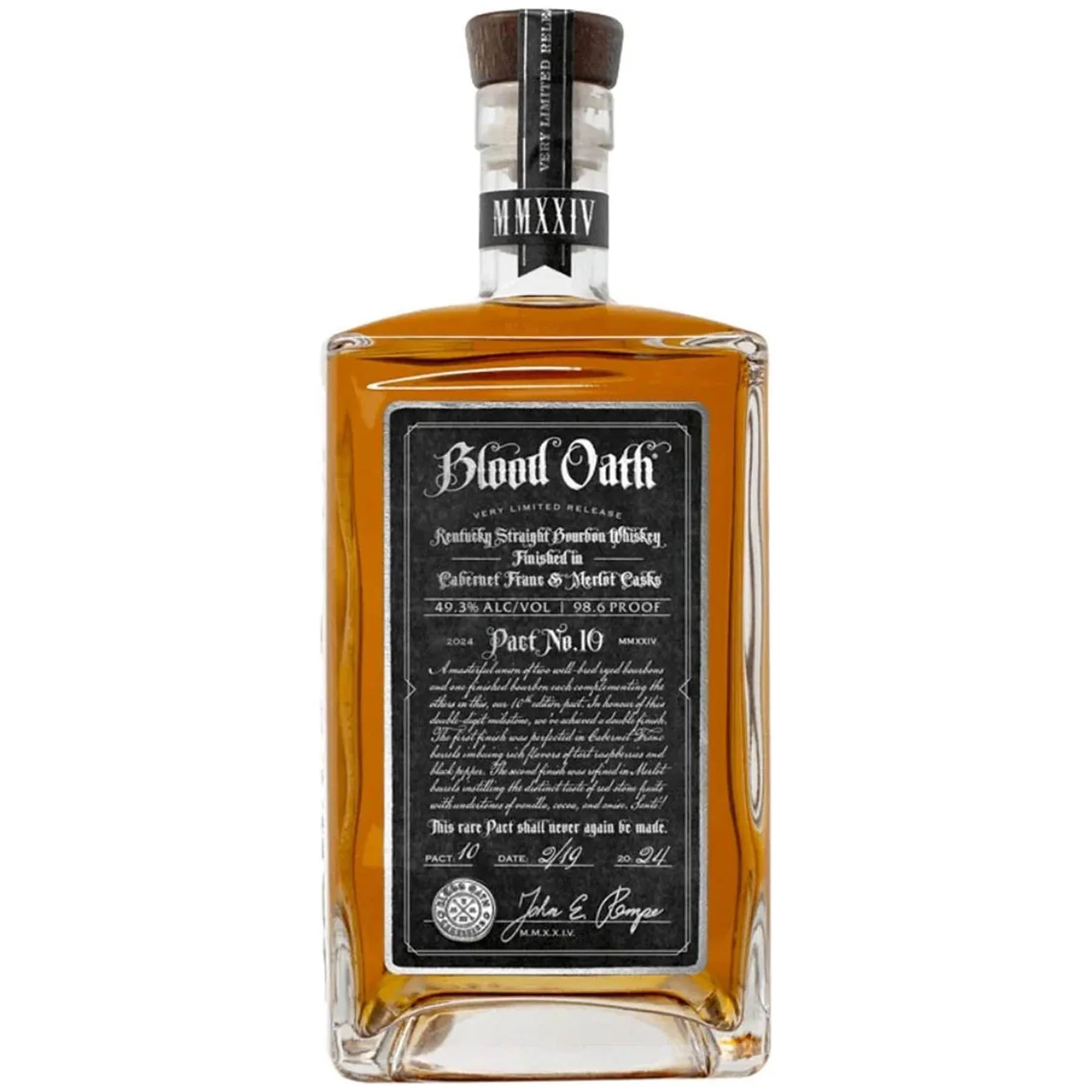 Blood Oath Pact No.1 - 11 Bourbon Whiskey - Liquor Boutique
