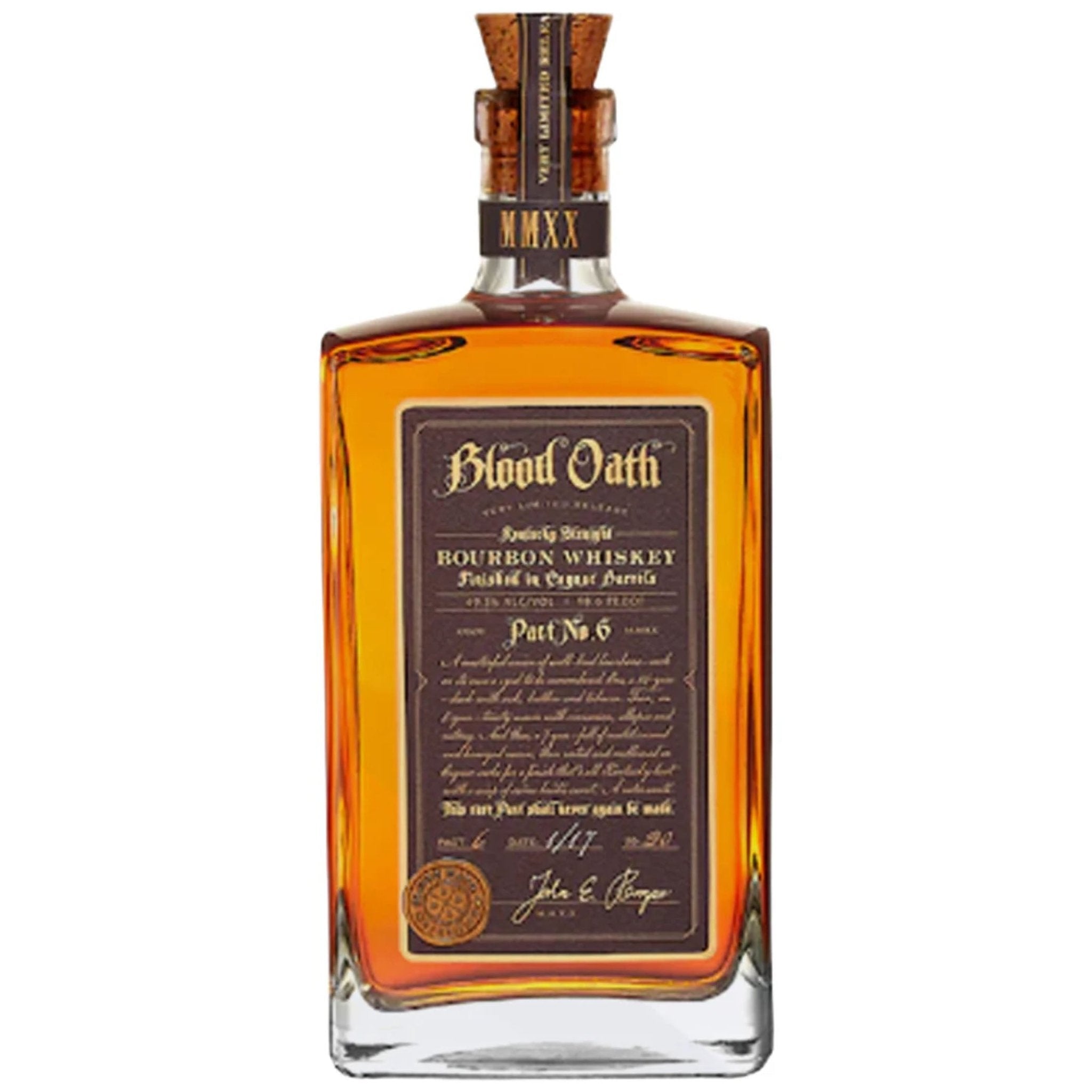 Blood Oath Pact No.1 - 11 Bourbon Whiskey - Liquor Boutique