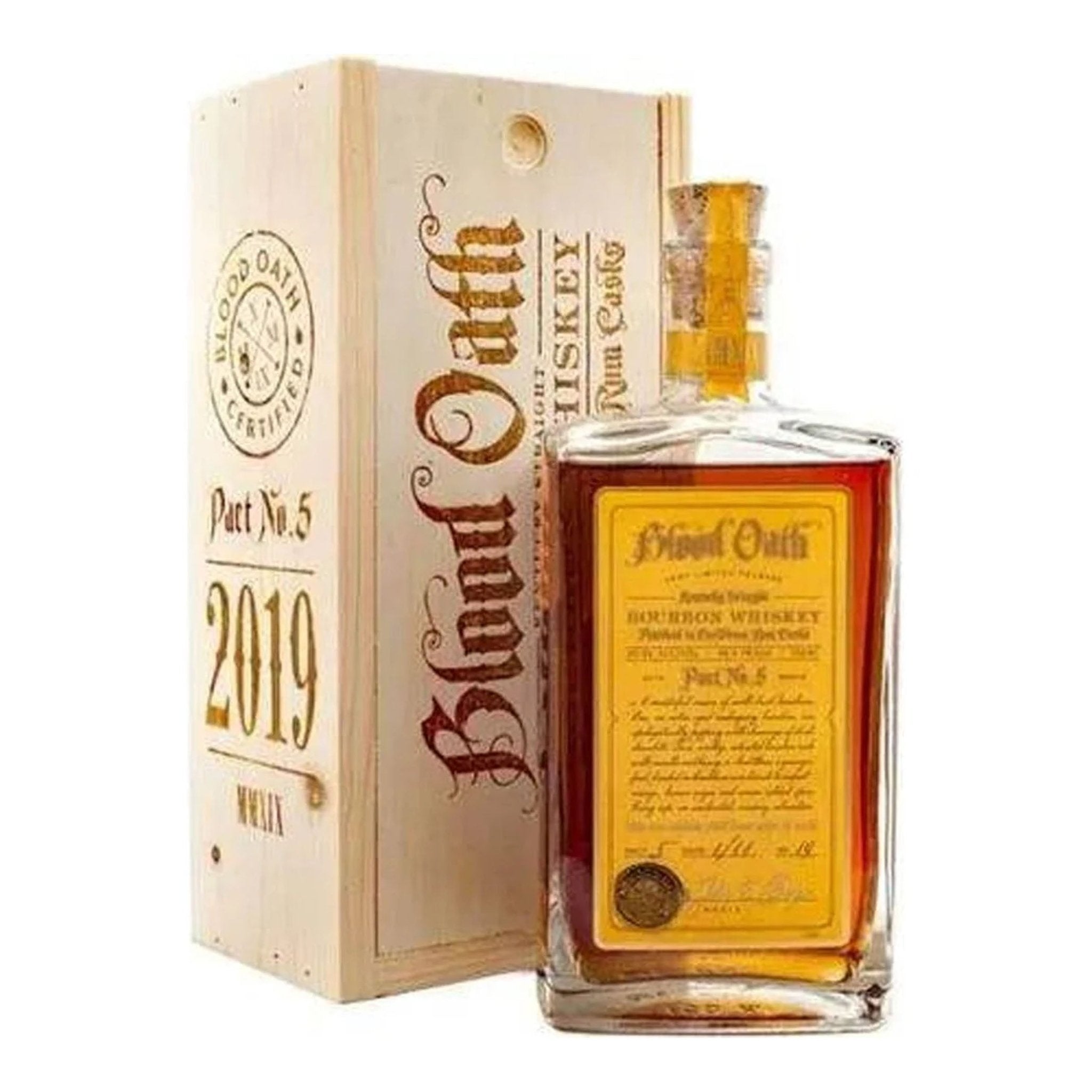 Blood Oath Pact No.5 Bourbon Whiskey - Liquor Boutique