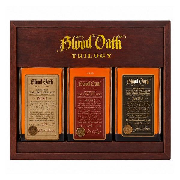 Blood Oath Trilogy Pact No. 1–3 Bourbon Whiskey Set - Liquor Boutique