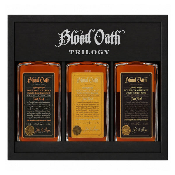 Blood Oath Trilogy Pact No. 4–6 Bourbon Whiskey Set - Liquor Boutique