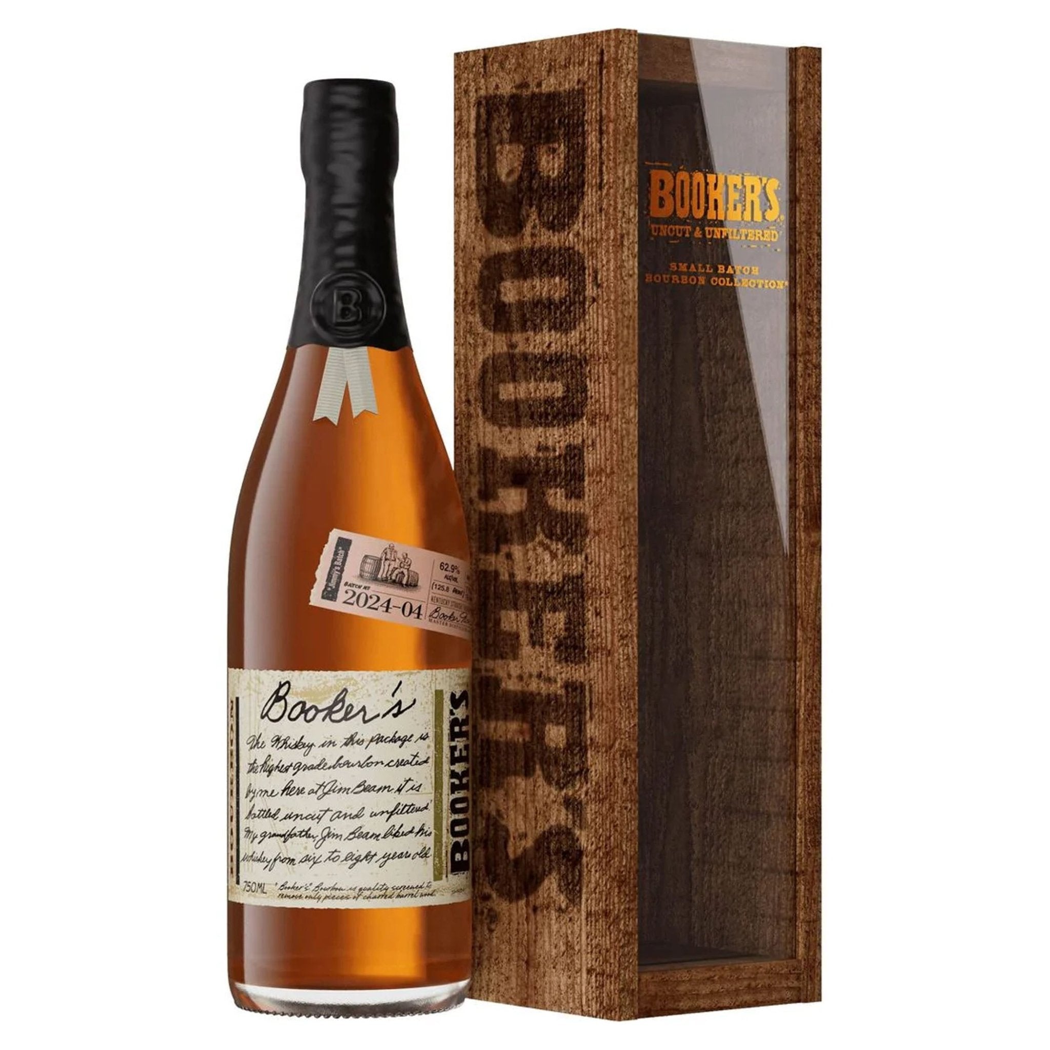 Booker's 2024 - 04 'Jimmy's Batch' Kentucky Straight Bourbon Whiskey 750ml - Liquor Boutique