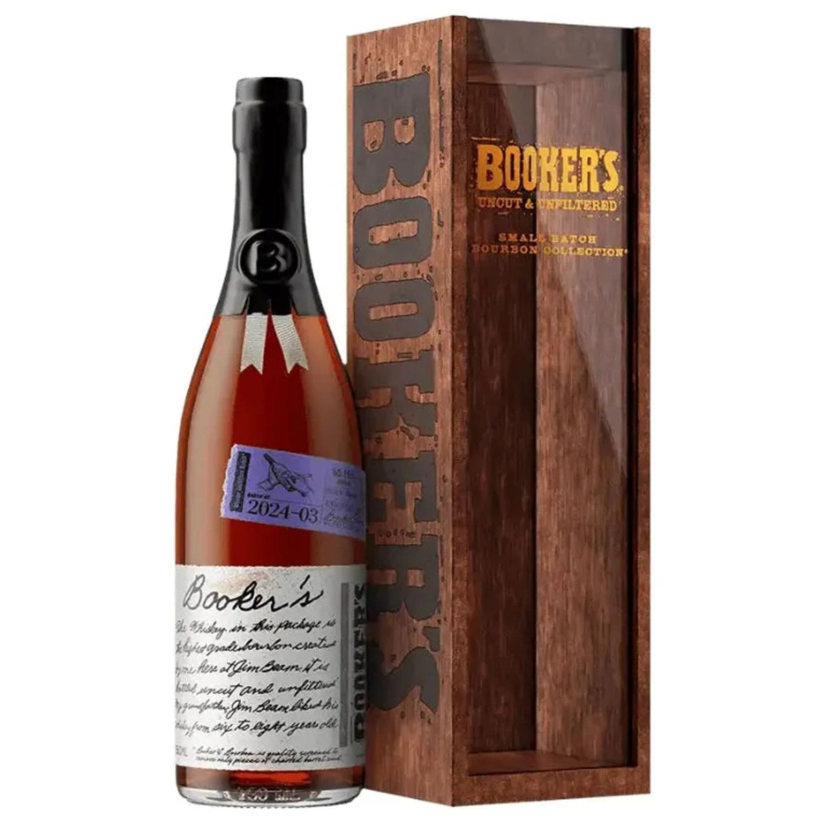 Booker’s Bourbon Batch 2024-03 "Master Distillers Batch" 750ml - Liquor Boutique