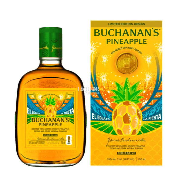Buchanan’s Pineapple FIFA World Cup 2026 Edition Blended Scotch Whisky 750ml - Liquor Boutique
