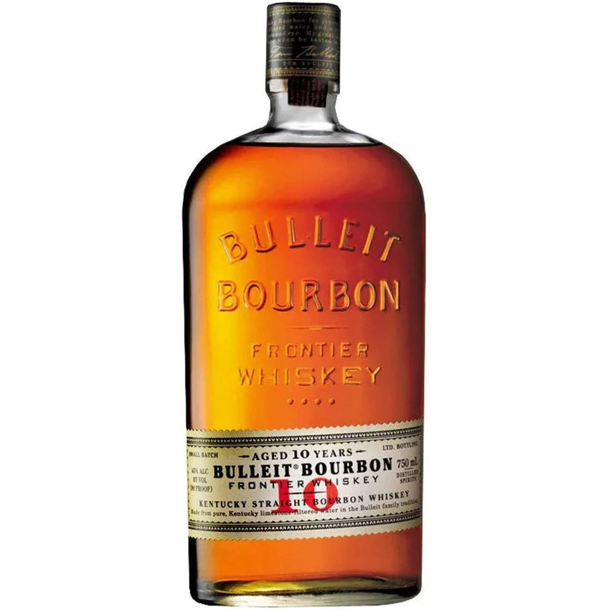 Bulleit 10 Year Bourbon Whiskey 750ml - Liquor Boutique