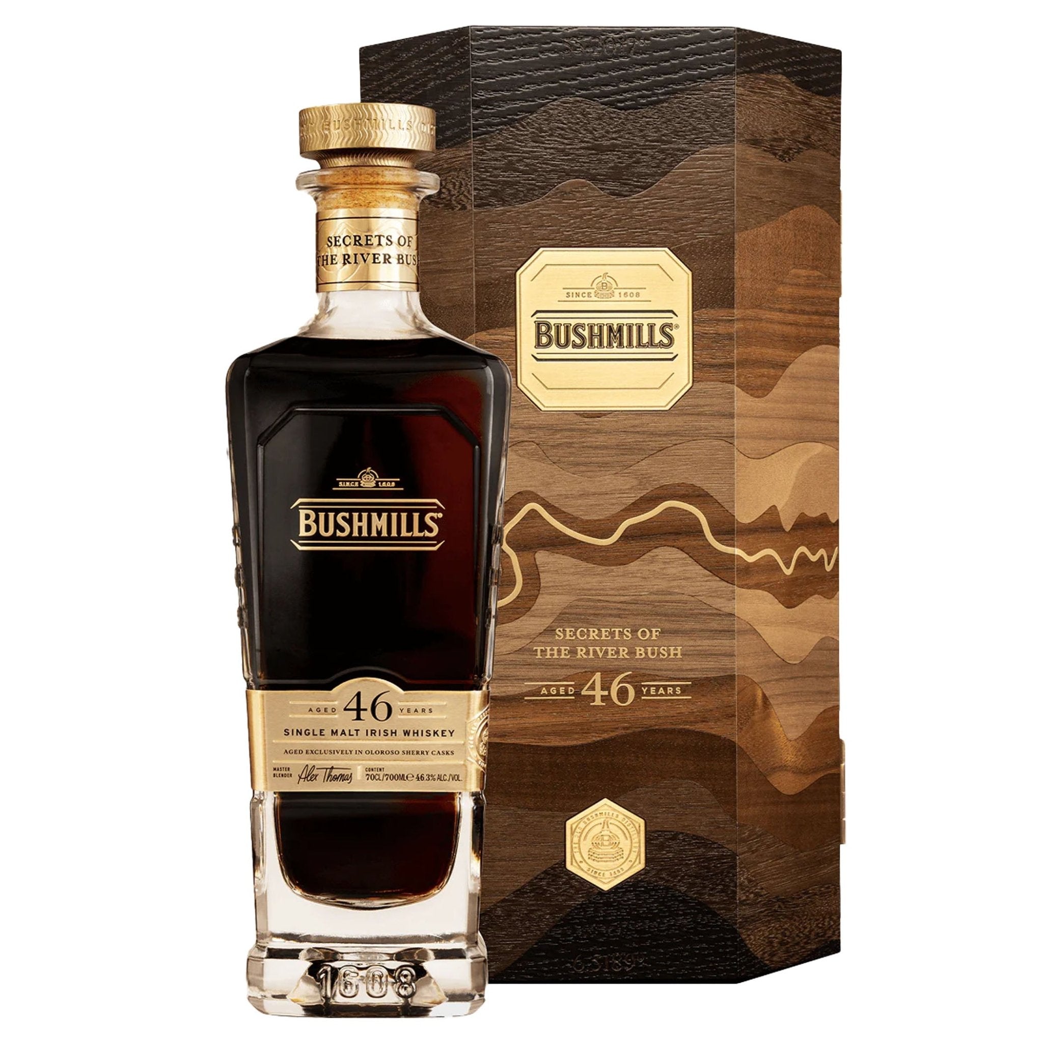 Bushmills 46 Year Single Malt Irish Whiskey - Liquor Boutique