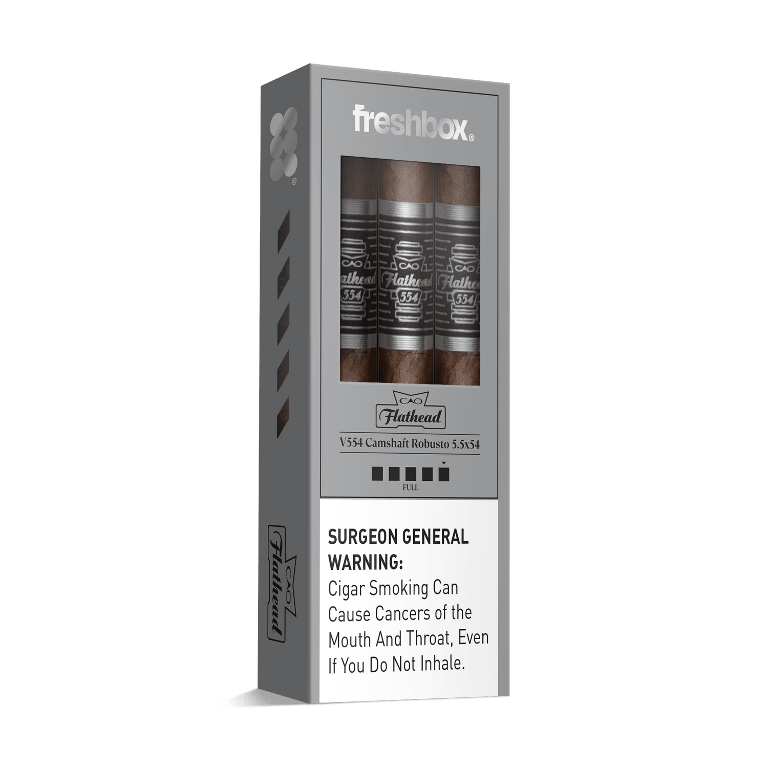 CAO Flathead Camshaft V554 5.5x54 FreshBox | Cigar 3-Pack - Liquor Boutique