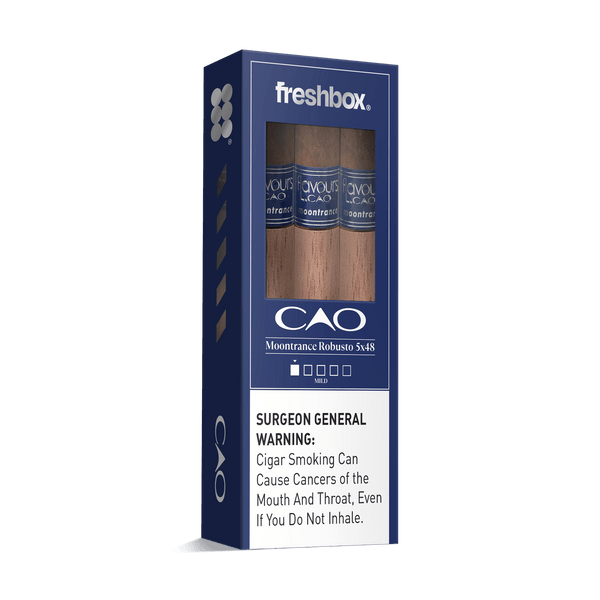 CAO Moontrance Robusto 5x48 FreshBox | Cigar 3-Pack - Liquor Boutique