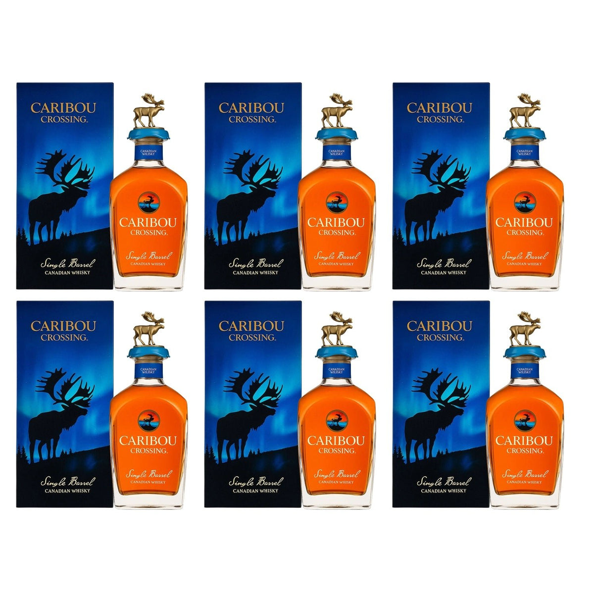 Caribou Crossing Single Barrel Canadian Whisky 750ml - Liquor Boutique