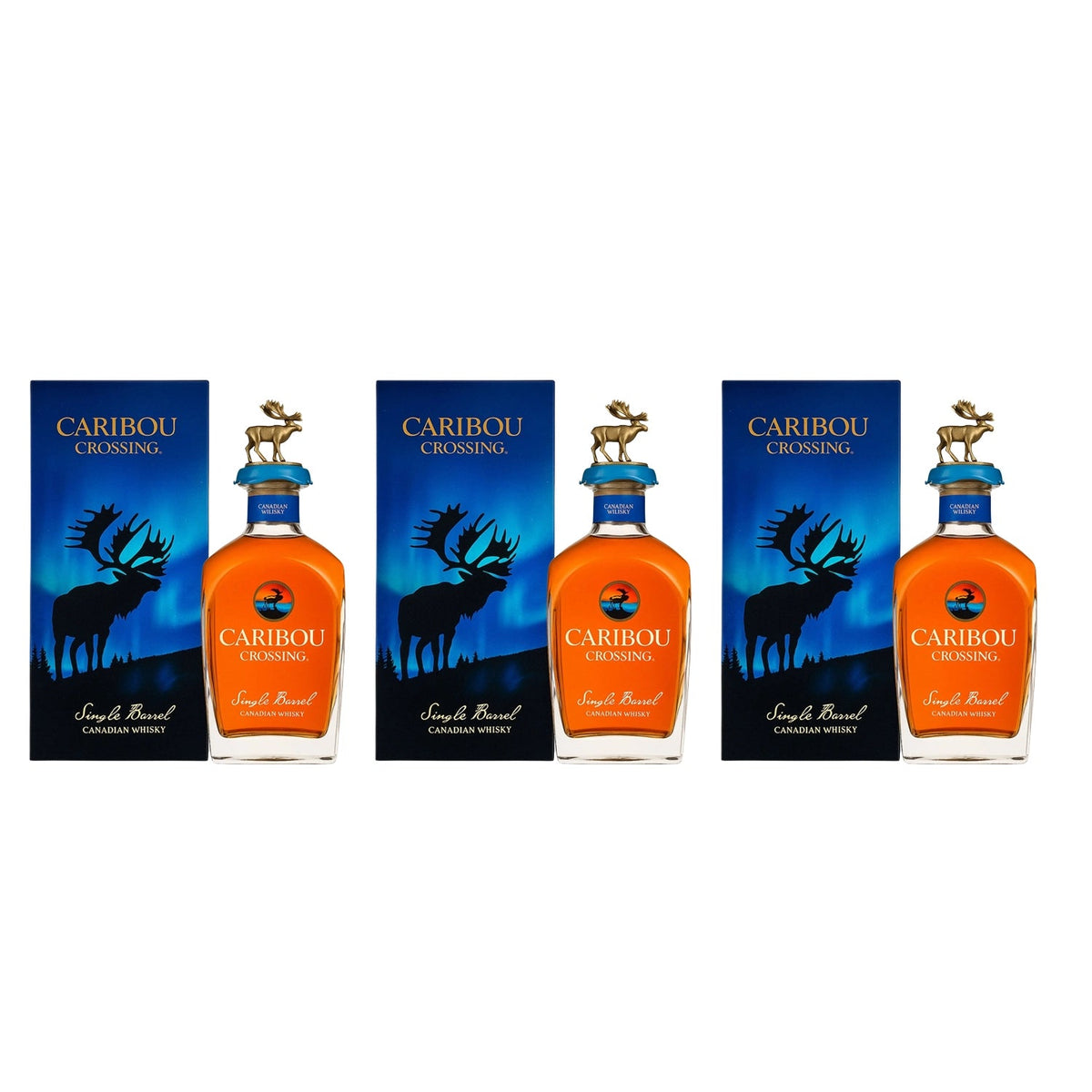 Caribou Crossing Single Barrel Canadian Whisky 750ml - Liquor Boutique