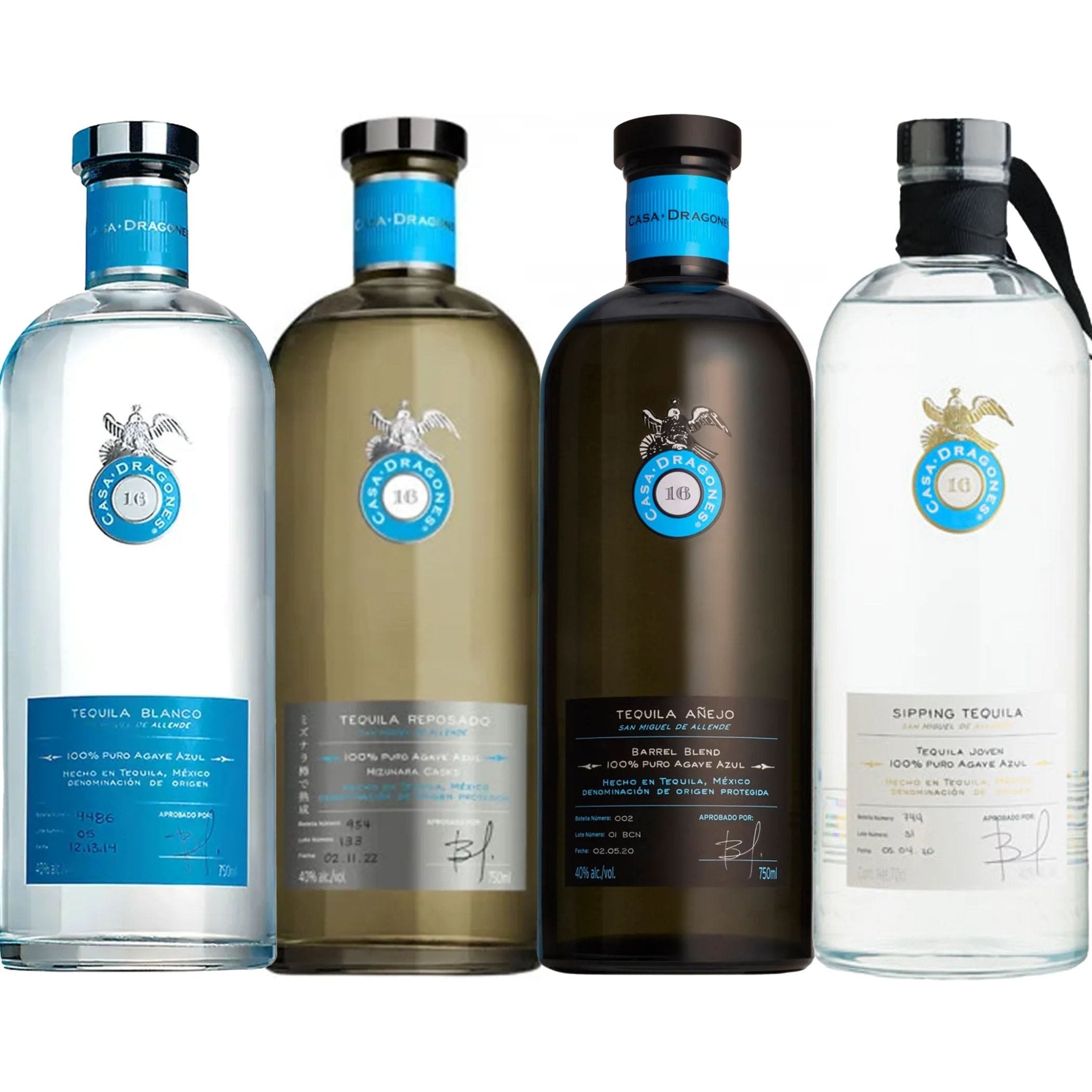 Casa Dragones Blanco, Reposado, Anejo, & Joven Tequila Bundle - Liquor Boutique