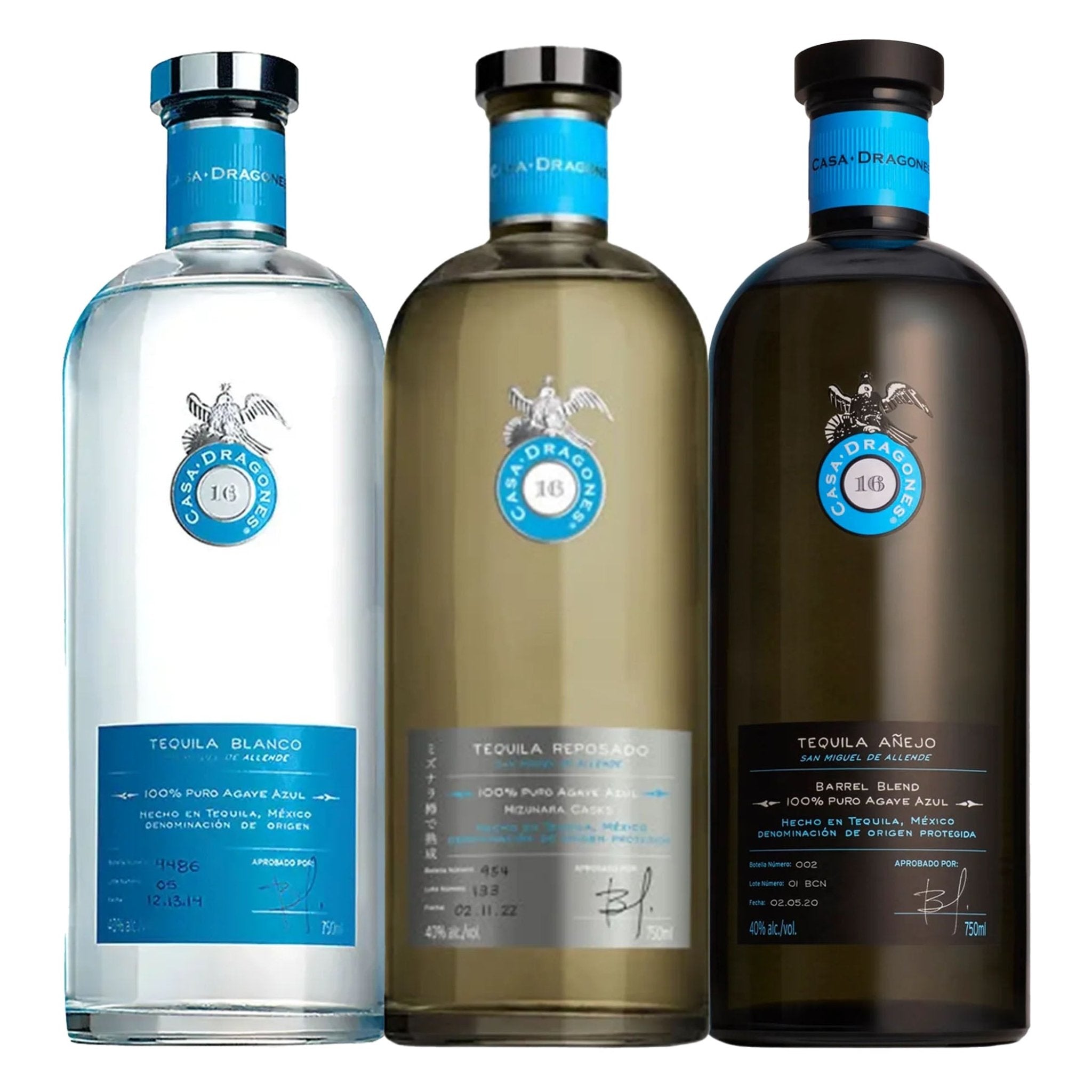 Casa Dragones Blanco, Reposado, & Anejo Tequila Bundle - Liquor Boutique