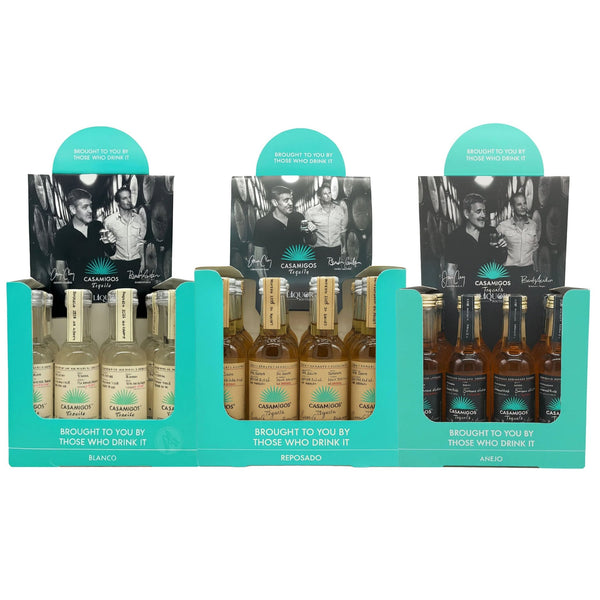 Casamigos Blanco, Reposado, & Añejo 50ml Bundle - Liquor Boutique