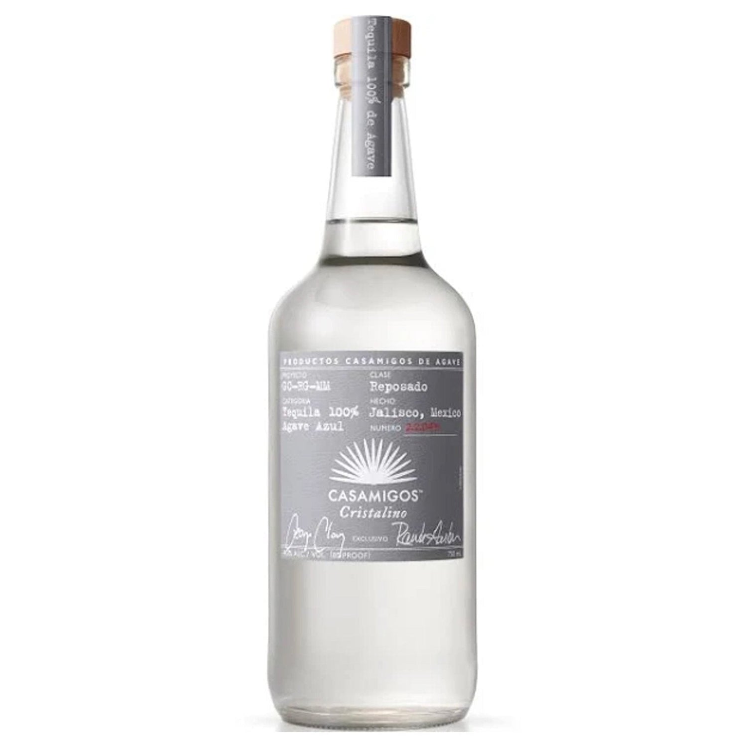 Casamigos Cristalino Reposado Tequila 750ml - Liquor Boutique