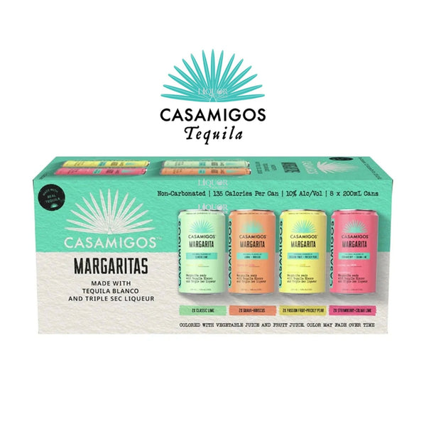 Casamigos Margaritas Cocktail Variety Cans 8 Pack - Liquor Boutique