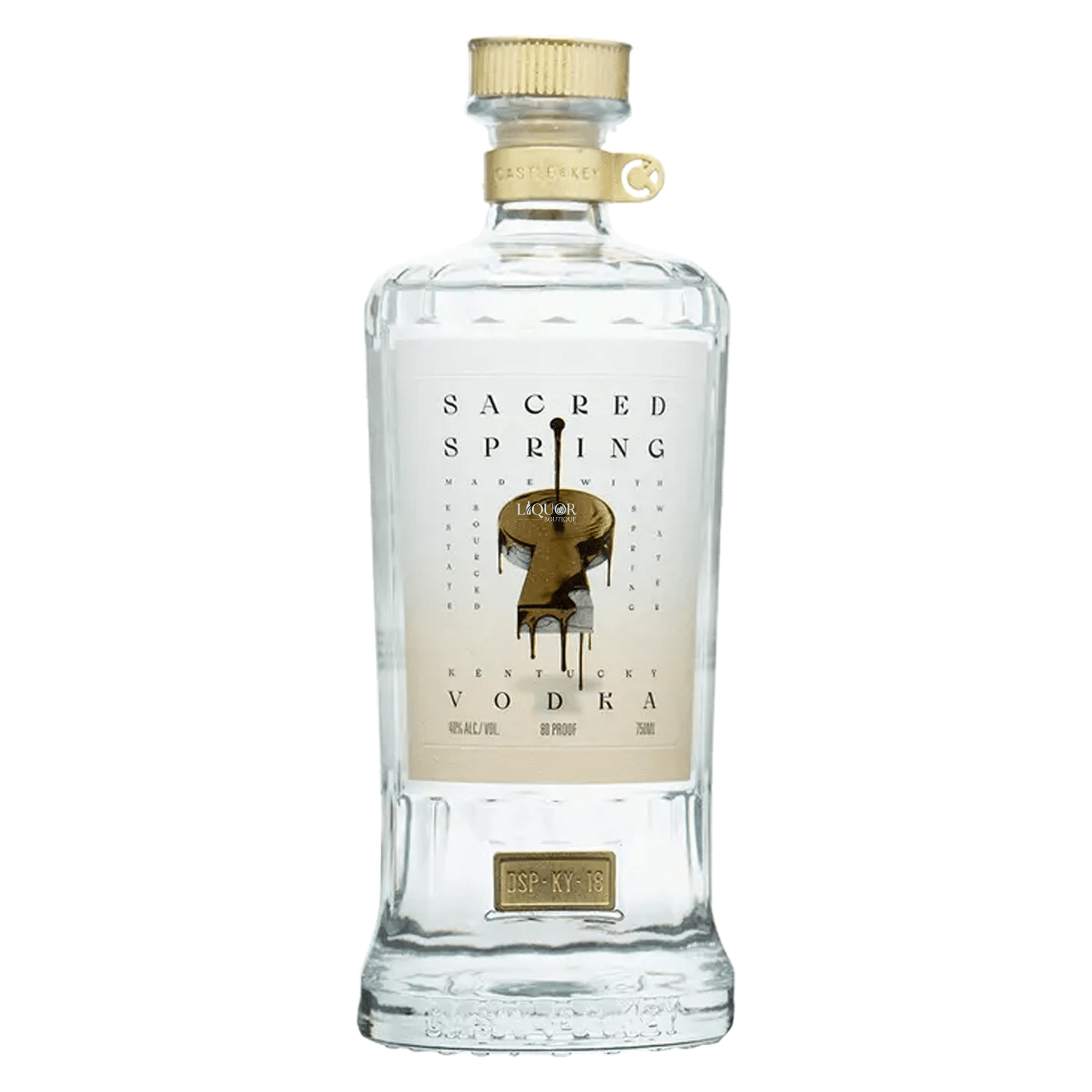 Castle & Key Sacred Spring Vodka - Liquor Boutique