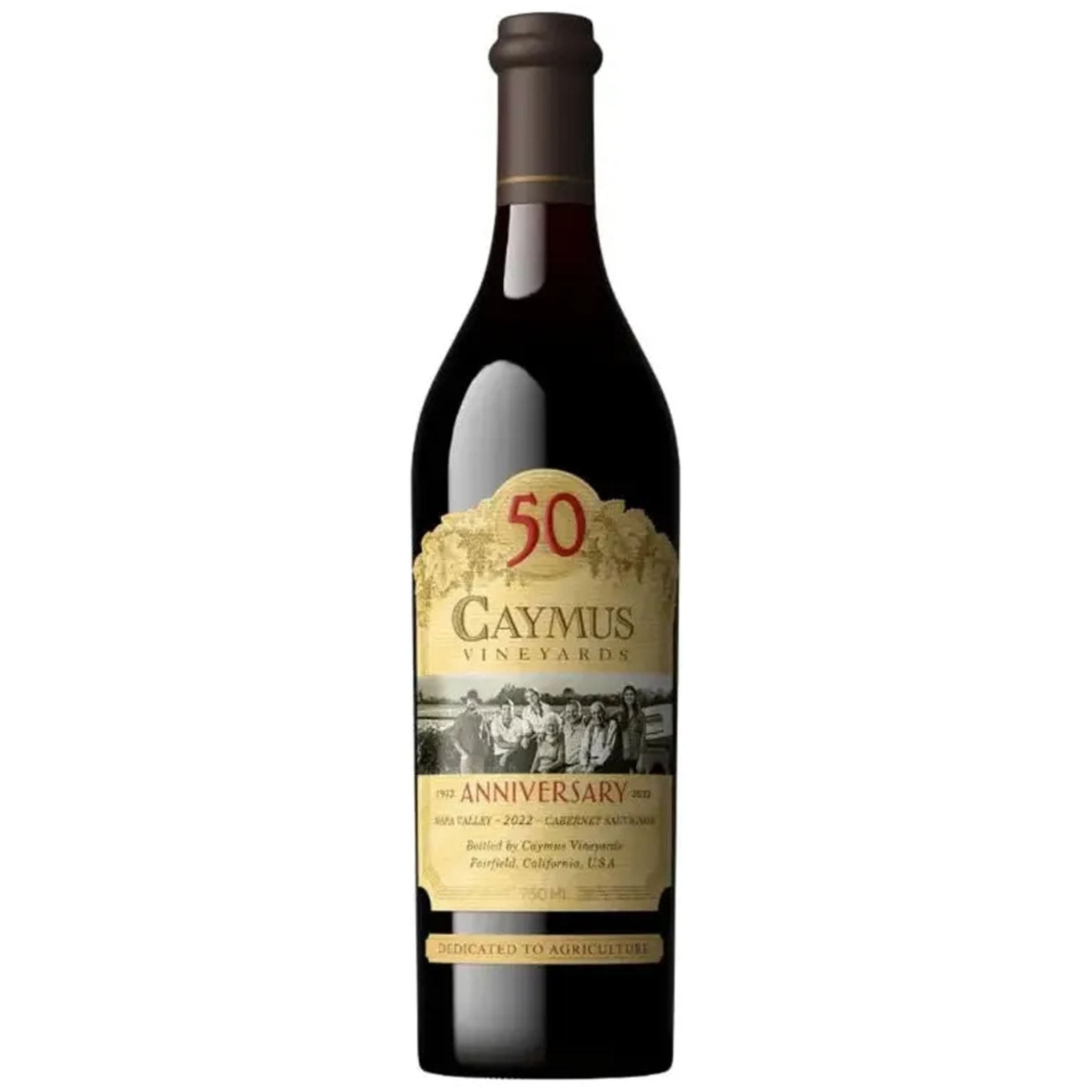 Caymus 50th Anniversary Napa Valley Cabernet Sauvignon 2022 1L - Liquor Boutique