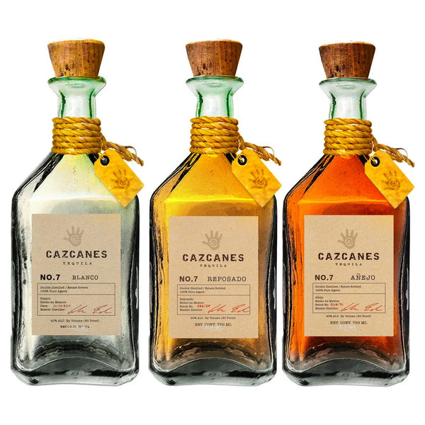 Cazcanes No.7 Blanco, Reposado, & Añejo Tequila Bundle - Liquor Boutique