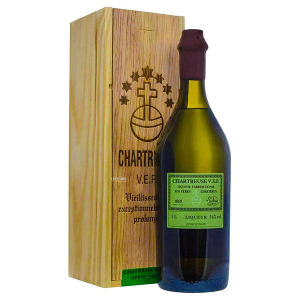 Chartreuse V.E.P. Green Liqueur 1L - Liquor Boutique